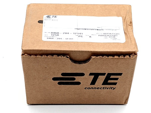 TE 0460-204-12141 New, Pack of 25, Active Pin Terminal, Solid, Size 12, 12-14 AWG, Nickel, DEUTSCH Common Contact