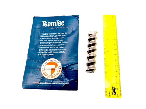 TeamTec 11531 New Genuine Original Chrome-Plated Rotor for OGS400C Incinerator