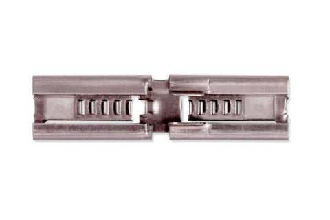 Thomas & Betts TYS5200H, Box of 50, Ty-Rap® Cable Tie Locking Head, 316 Stainless Steel, Metallic Gray