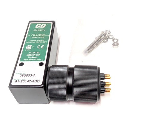 TopWorx GO Switch 81-20147-8DD New Genuine Original Leverless Subermisble Limit Switch