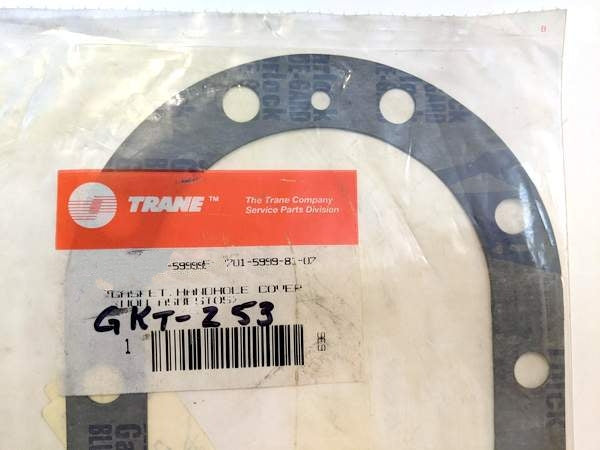 Trane GKT-253 Genuine Original OEM Hand Hole Cover Gasket (2701-5999-81-07, 270159998107, 273972)