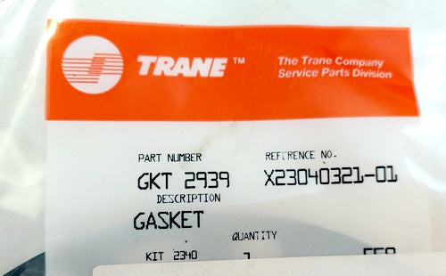 Trane GKT 2939 Genuine Original OEM Gasket, New (GKT2939)