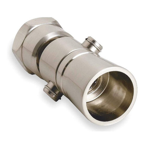 Trident 6PB82 Wallmount Shower Head, Brass, 2.5 GPM