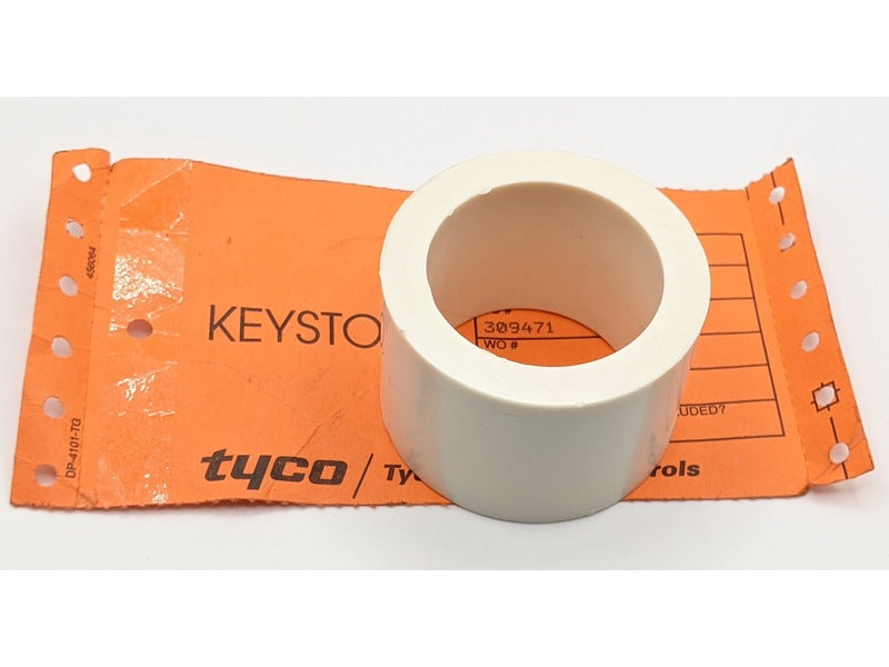 Tyco Keystone 510 207 160 100 010 Genuine Original OEM Bushing Top White Sleeve, Nylon (510207160100010)