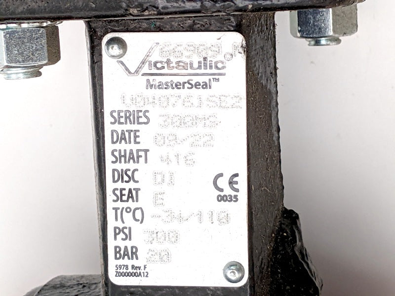 Victaulic V040761SE2 New Genuine Original Butterfly Valve