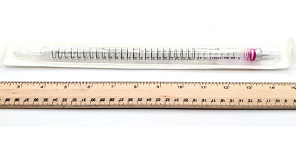 VWR 53283-710, 50-Pack, New Serological Pippette 25 x 1/4 ml Glass Sterile