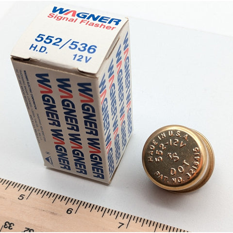 Wagner 552 HD New Turn-Signal Heavy-Duty Flasher Relay