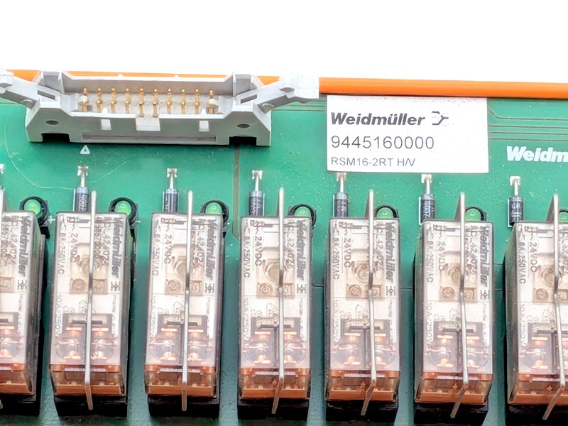 Weidmüller 9445160000 New Genuine Original RSM16-2RT H/V Interface Module