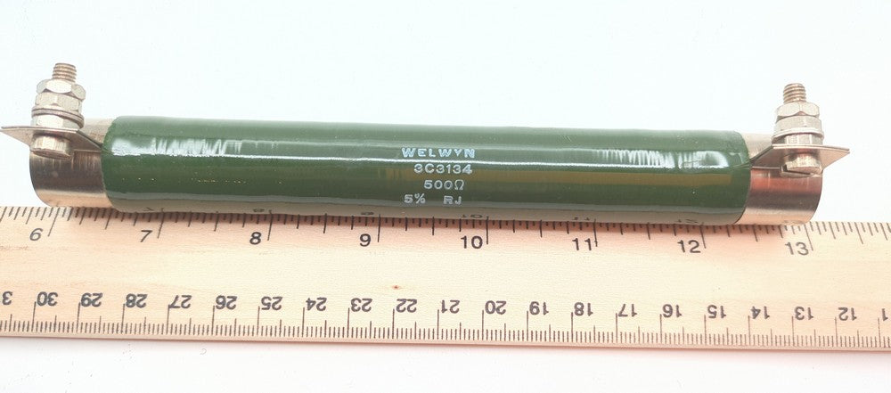 Welwyn (TT Electronics) 3C3134 New Genuine Original 500 Ohm 5% High Power Vitreous Enamelled Wirewound Resistor
