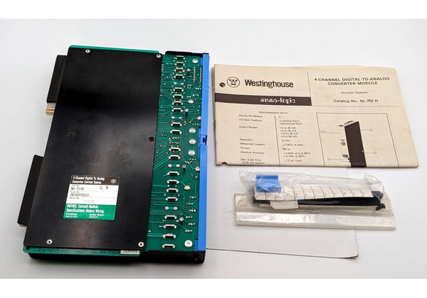 Westinghouse Numa-Logic NL-752AH New Genuine Original 4-Channel Analog to Digital Converter Current Source