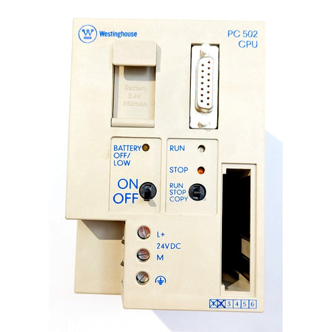 Westinghouse PC-502 CPU Processor Module (PC502)