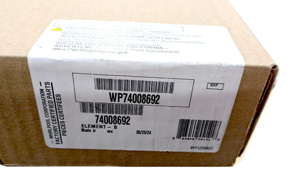 Whirlpool WP74008692 Genuine Original OEM Stove Oven Broil Element, New