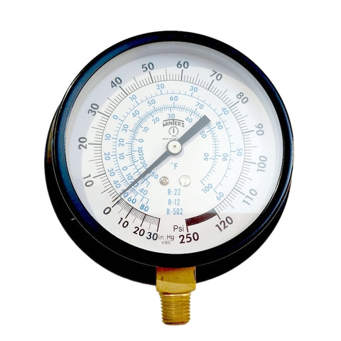 Winters 1734-BF Compound Pressure Gauge (1734BF, Q1734)