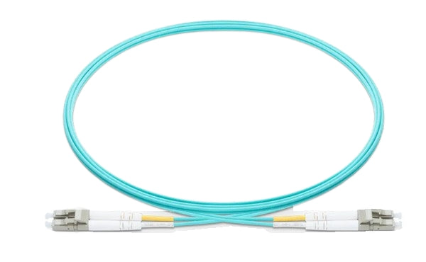 Wirewerks PC-4A-LCCLCC-001 New Genuine Original Duplex Multi-Mode OM3 Fiber Optic Patch Cord LC to LC, 1m