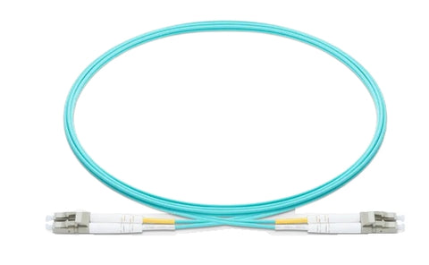 Wirewerks PC-4A-LCCLCC-001 New Genuine Original Duplex Multi-Mode OM3 Fiber Optic Patch Cord LC to LC, 1m