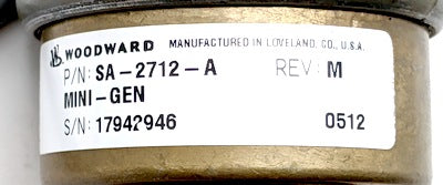 Woodward SA-2712-A New Genuine Original #44 Mini-Gen MGO-1 Speed Sensor