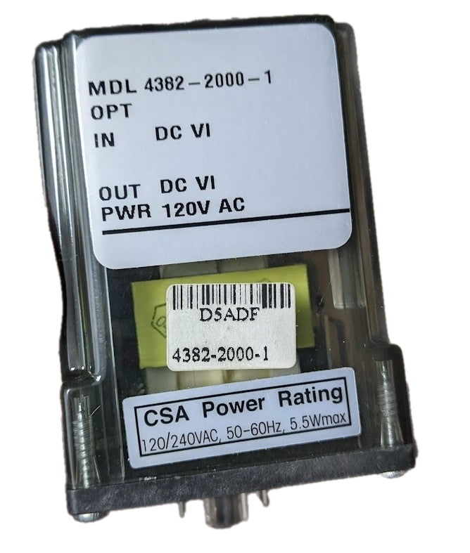 Invensys Action Pak Instruments 4382-2000-1 DC Isolating Conditioner