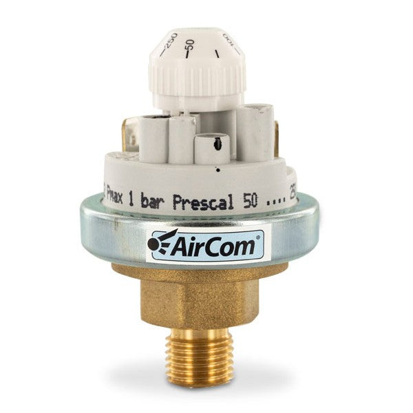 AirCom Pneumatic DSP-DC2 Pressure Switch, Adjustable (DSPDC2)