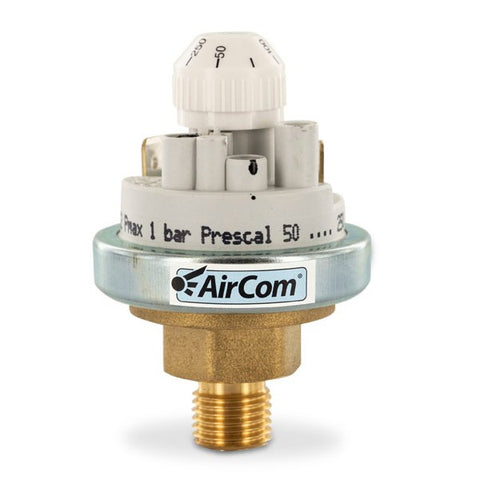AirCom Pneumatic DSP-DC2 Pressure Switch, Adjustable (DSPDC2)