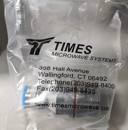 Amphenol Times Microwave Systems EZ-900-NMC-2 LMR-900 Low Loss Connector (3190-1262)