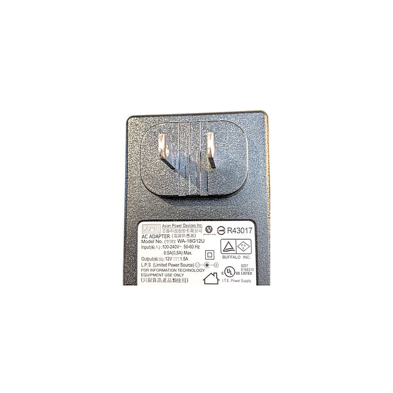 Asian Power Devices WA-18G12U AC Power Adapter