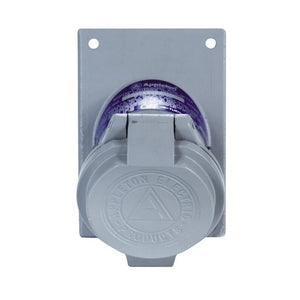 Appleton CPS152R Contender® Pin & Sleeve Receptacle Cover Assembly, 125-250V, 20 Amp