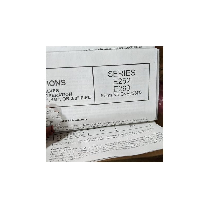 ASCO SCE262C13MB Solenoid Valve