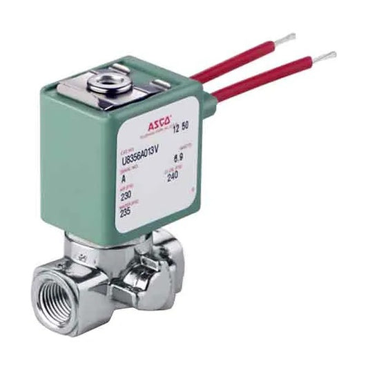 ASCO U8256A107E New Genuine Original 8256 Series 2-Way Sub-Miniature Solenoid Valve Potable Water/Food Service
