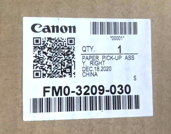 Canon FM0-3209-030 Genuine Original OEM Paper Pickup Assembly, Right for ImageRunner Advance