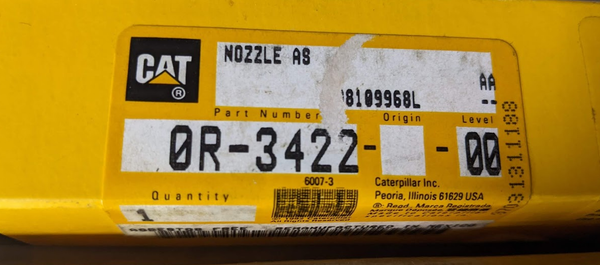 CAT Reman Caterpillar 0R-3422 Genuine Original OEM Factory Remanufactured Pencil Nozzle Fuel Injector (0R3422)