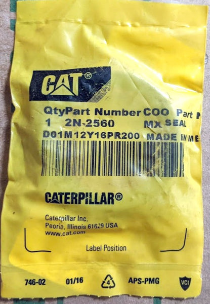 CAT Caterpillar 2N-2560 Genuine Original OEM Lip Type Seal (2N2560)