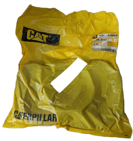 CAT Caterpillar 2N-3597 Genuine Original Rubber Valve Cover Seal, Pack of 5