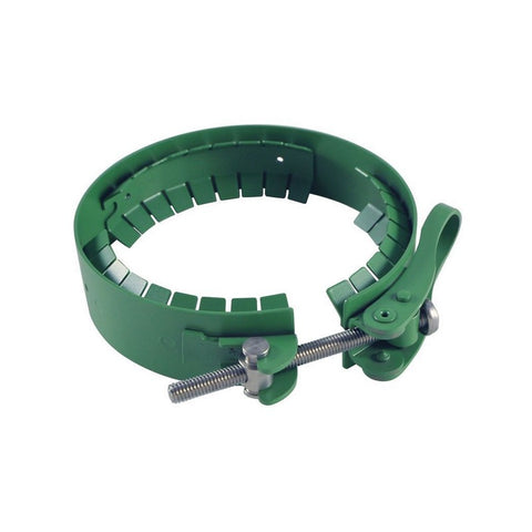 Chemglass CG-141-T-12 Quick Release Clamp for Duran Reaction Flanges and Lids, 100 mm Diameter, PTFE Coated, Stainless Steel