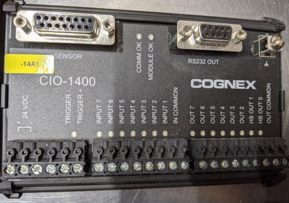 Cognex CIO-1400 In-Sight I/O Expansion Module 800-9012-2R