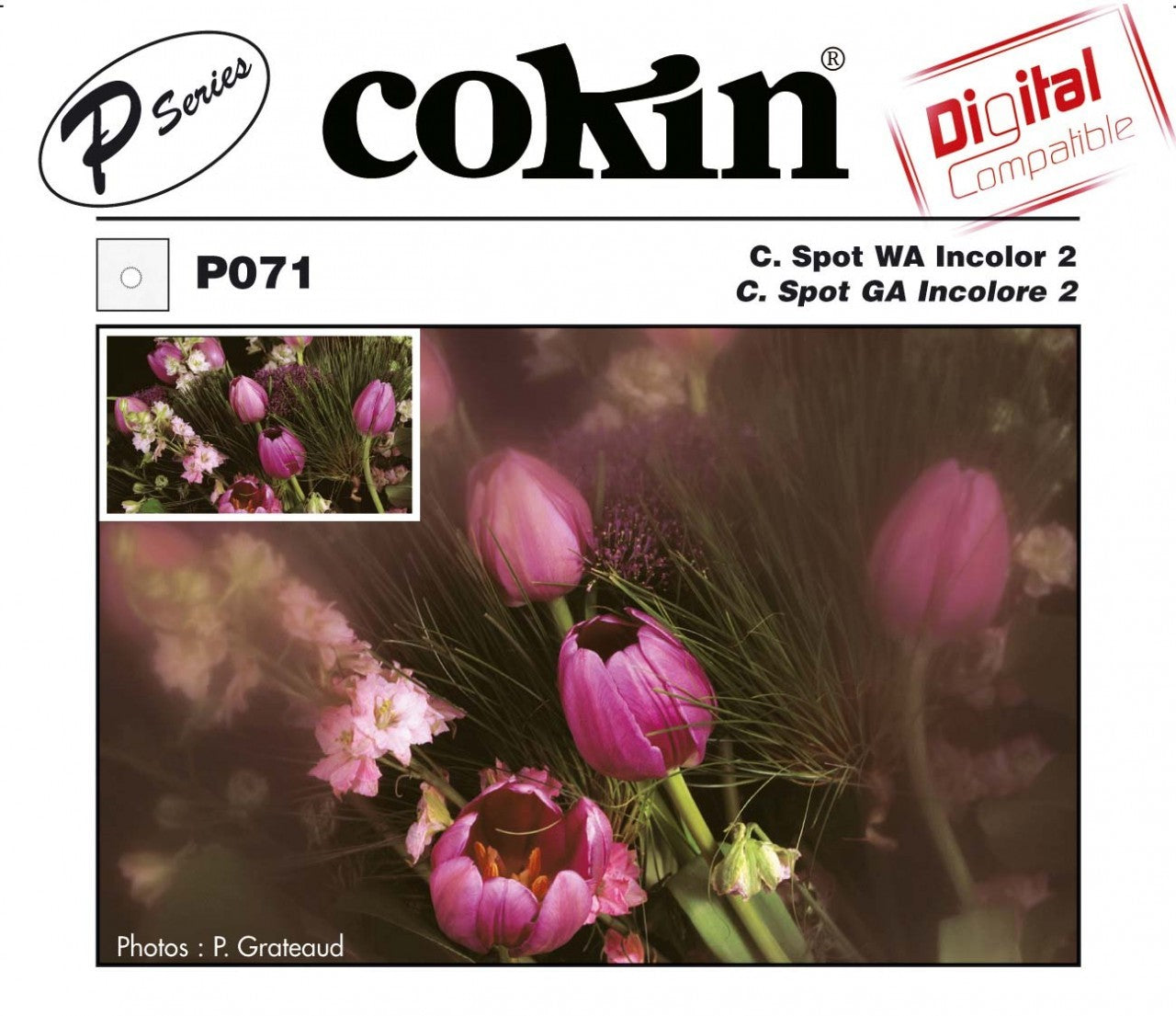 Cokin P071 New Genuine Original Wide-Angle Center Spot Resin Filter