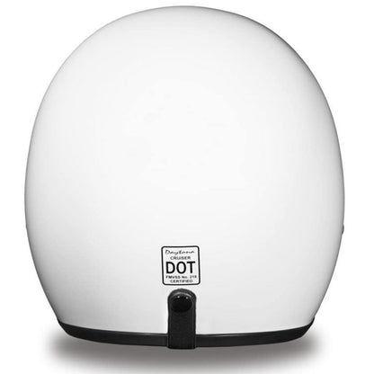 Daytona Cruiser DOT Helmet, Hi-Gloss White, Size XL