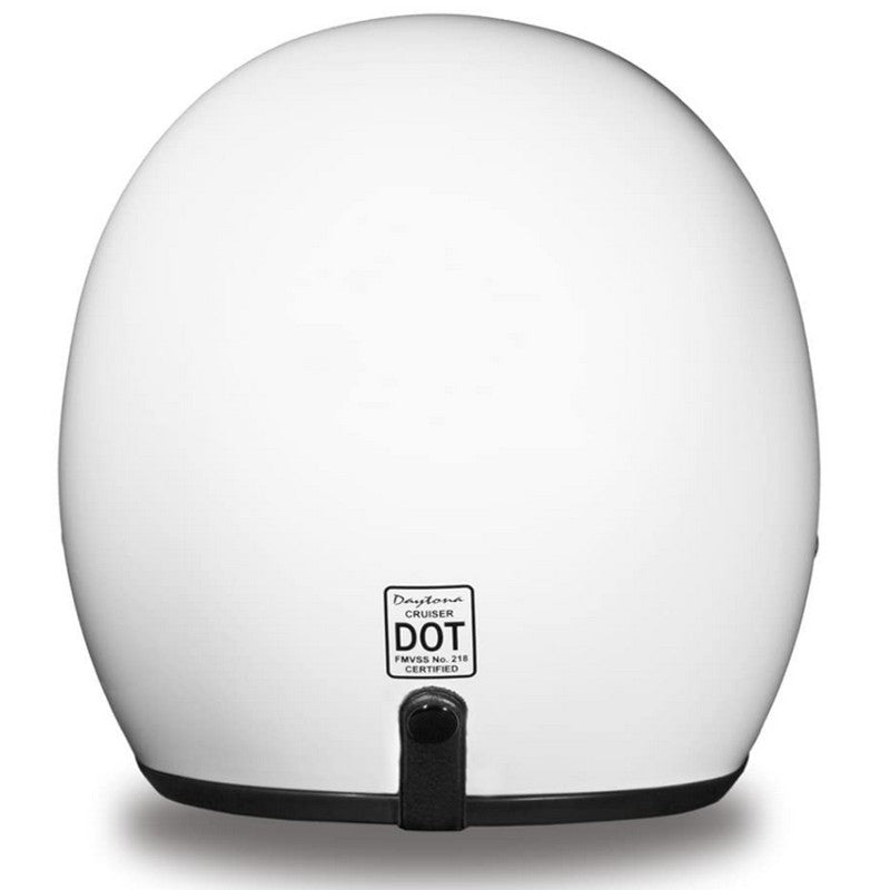 Daytona Cruiser DOT Helmet, Hi-Gloss White, Size XS