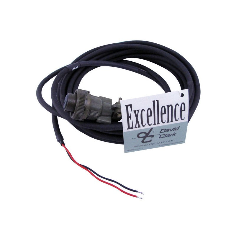 David Clark Company C3820 New Genuine Original Power Cord (18748G-01)
