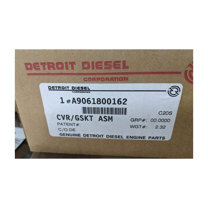 Detroit Diesel DDE A9061800162 Genuine Original OEM Cover/Gasket Assembly (9061800162)