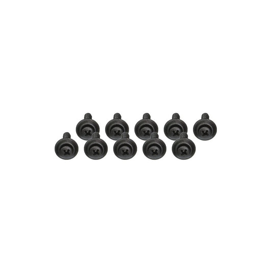 Dorman 961-210 Black Trim Screw, Black, No. 10 x 3/4 In., 1 In.