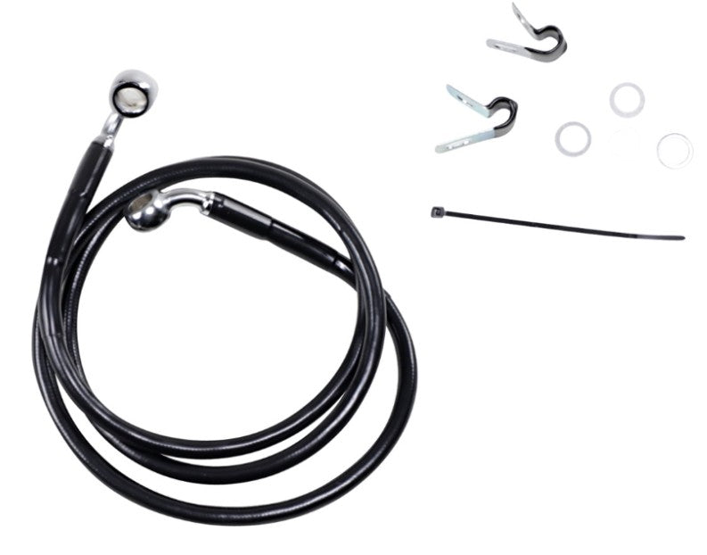 Drag Specialties 1741-2534 New Genuine Original Extended Length Front Brake Line Kit, Harley-Davidson 2004-2010 XL
