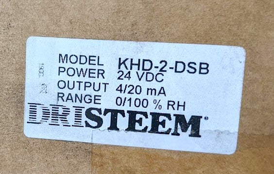 Dri-Steem KHD-2-DSB Duct Relative Humidity Sensor & Transmitter