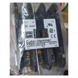 Eaton Cutler-Hammer C25DND325 Series C1 Definite Purpose Contactor, 440-480VAC, 50/60Hz