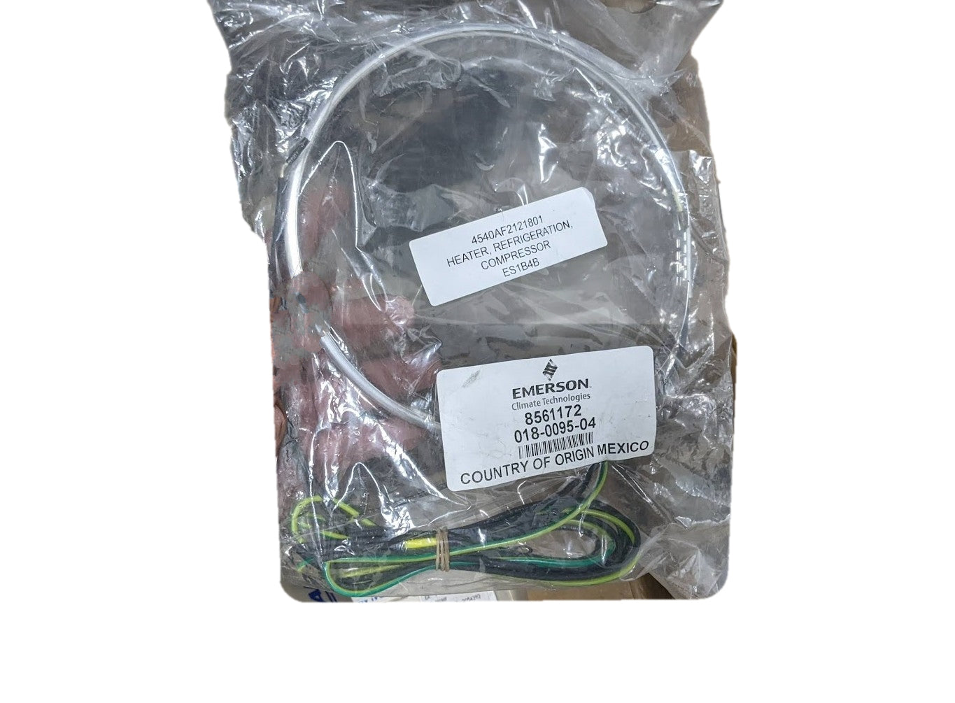 Emerson Copeland 8561172 Crankcase Compressor Heater, Bell Band Wrap Around, 240V, 70W