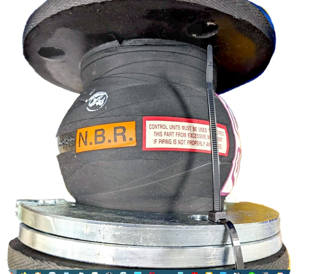 EVR Elasto-Vavle Rubber MJ-60 SR NBR Rubber Expansion Joint