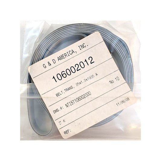 G&D America 106002012 Transmission Belt