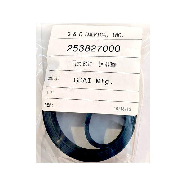 G&D America 253827000 Flat Transmission Belt