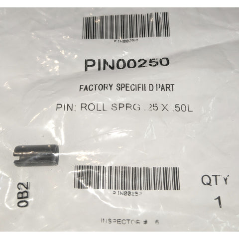 Pin PIN00250 Roll Spring 0.25 x 0.50 for Trane Units