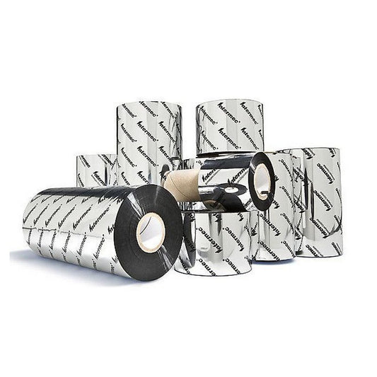 Honeywell Intermec 12023006, Box of 18, TMX2200/Premium Thermal Transfer Wax-Resin Ribbon, Black