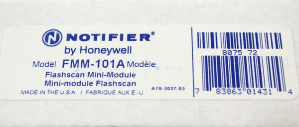 Honeywell Notifier FMM-101A Flashscan Mini Module